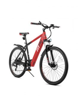 FITFIU TREKKING Bicicleta eléctrica roja 27,5″ 250W bateria Samsung 36V Shimano 6V FITFIU TREKKING Bicicleta eléctrica roja 27,5″ 250W bateria Samsung 36V Shimano 6V