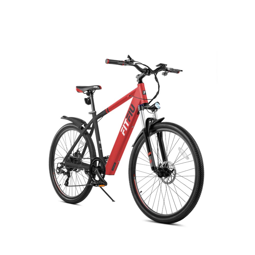 Azotado por el viento Parque jurásico Berri FITFIU TREKKING Bicicleta eléctrica roja 27,5″ 250W bateria Samsung 36V  Shimano 6V - FujiBike