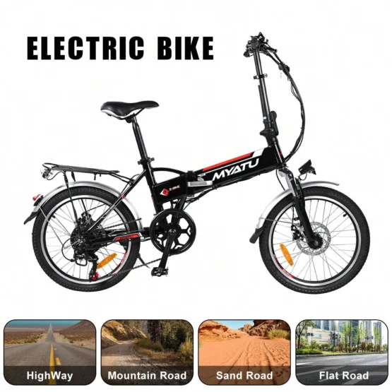 Bicicleta eléctrica plegable modelo FUJI-PB 250W - Imagen 2