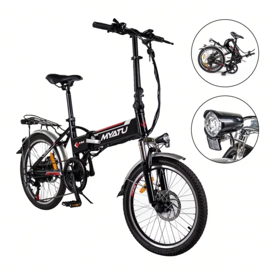Bicicleta eléctrica plegable modelo FUJI-PB 250W - Imagen 3