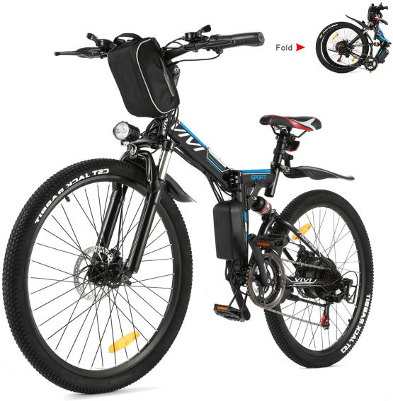 Vivi26 Bicicleta Eléctrica Plegable 26" 250W 8Ah
